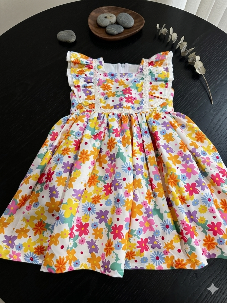 Daisy floral frock