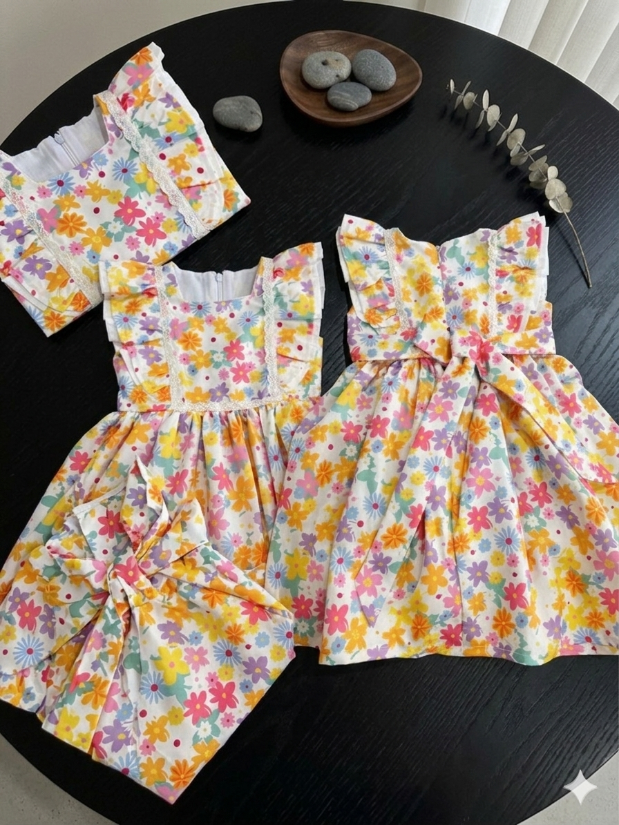 Daisy floral frock