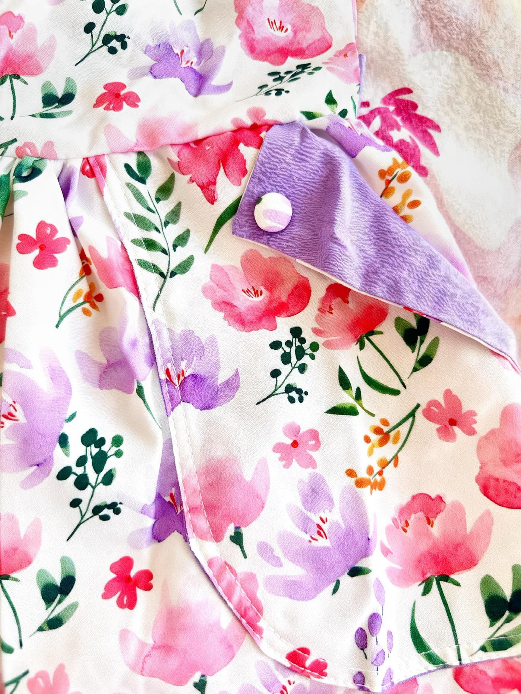 Peony Dream Sleeveless dress